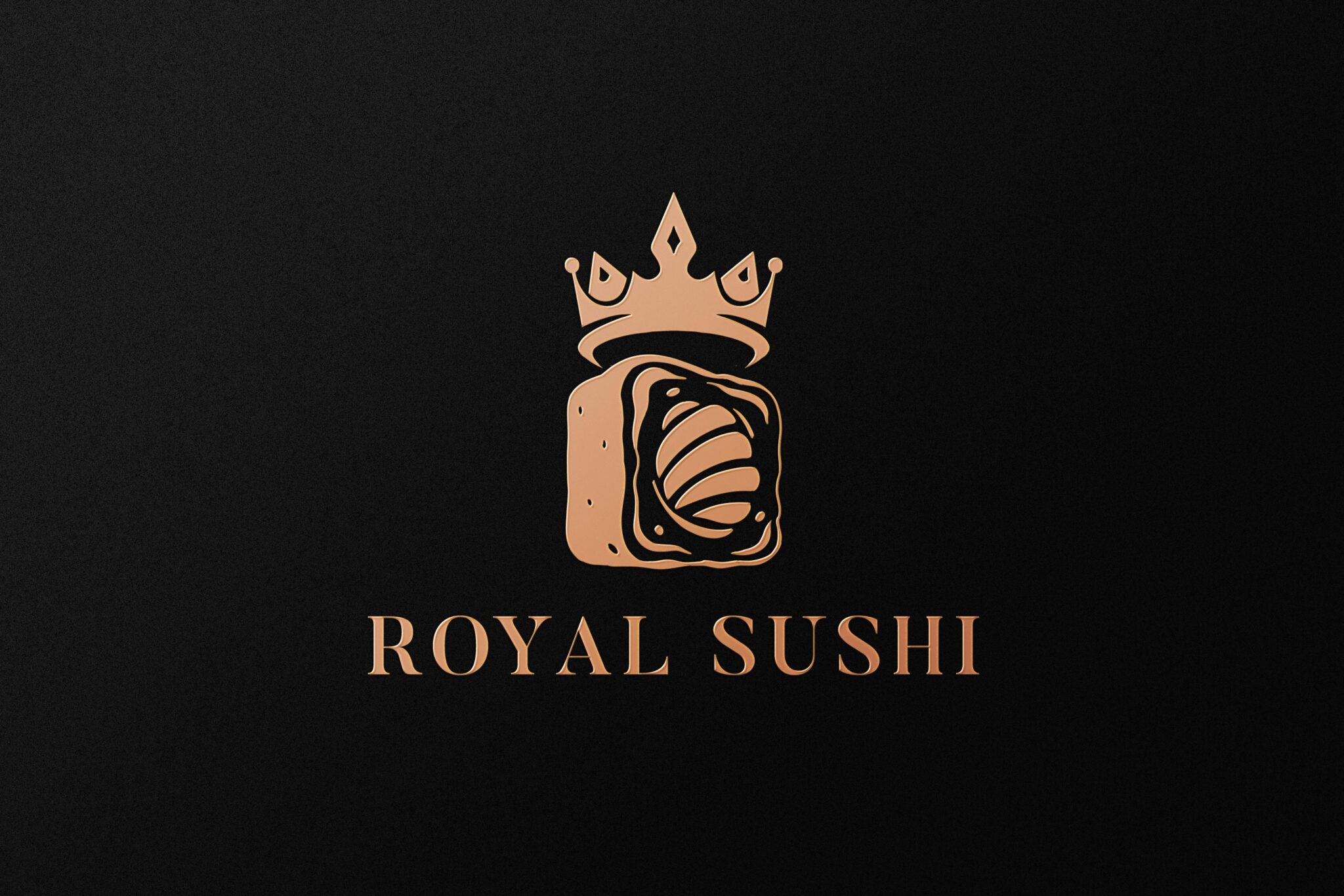 Logo Design for Royal Sushi