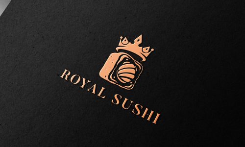 Logo Design for Royal Sushi